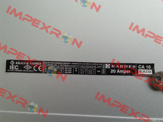 CA10B WAA238-600 E  Kraus & Naimer