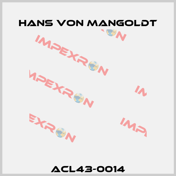 ACL43-0014 Hans von Mangoldt