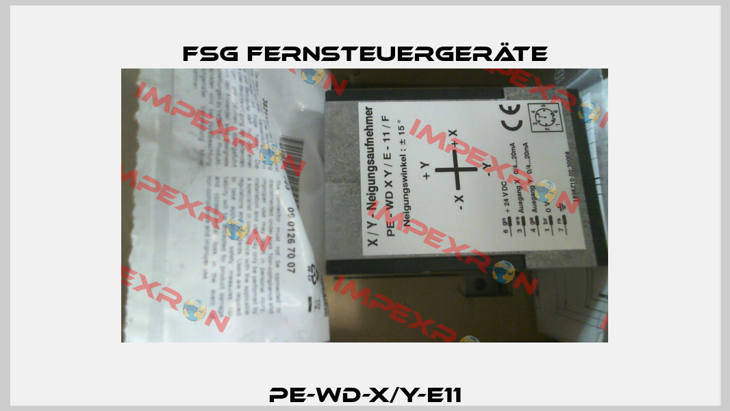 PE-WD-x/y-E11 FSG Fernsteuergeräte