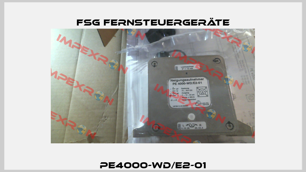 PE4000-WD/E2-01 FSG Fernsteuergeräte