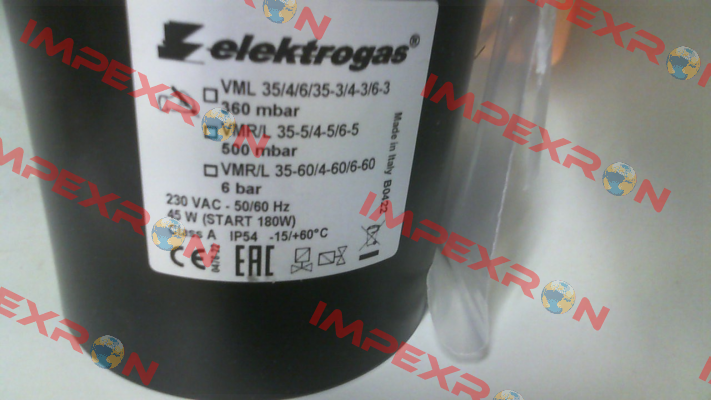 ETGV-MS-35/6-ALL Elektrogas