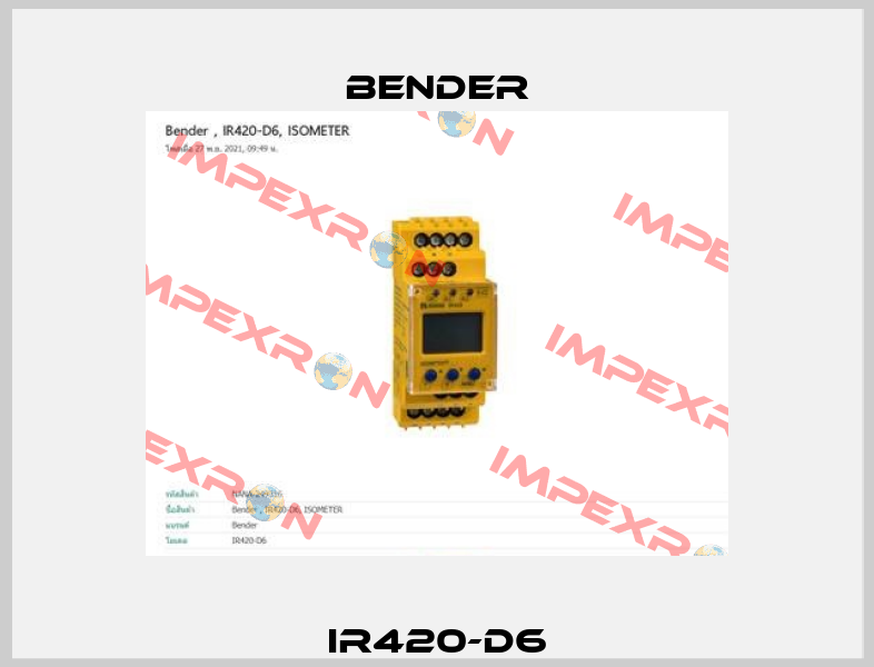 IR420-D6 Bender