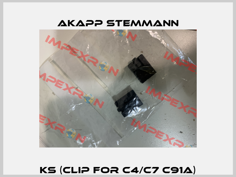 KS (Clip for C4/C7 C91A) Akapp Stemmann