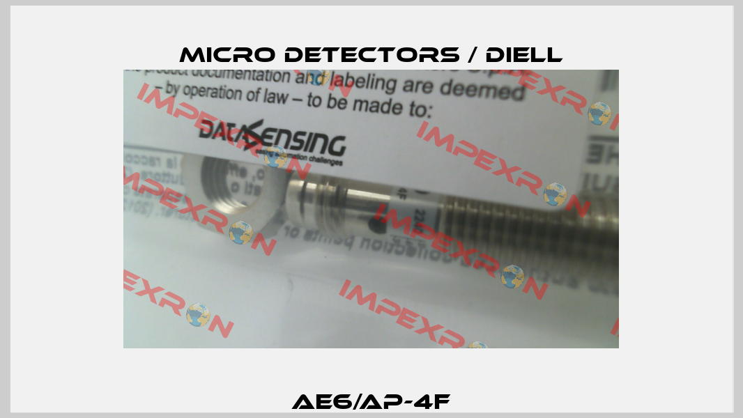 AE6/AP-4F Micro Detectors / Diell