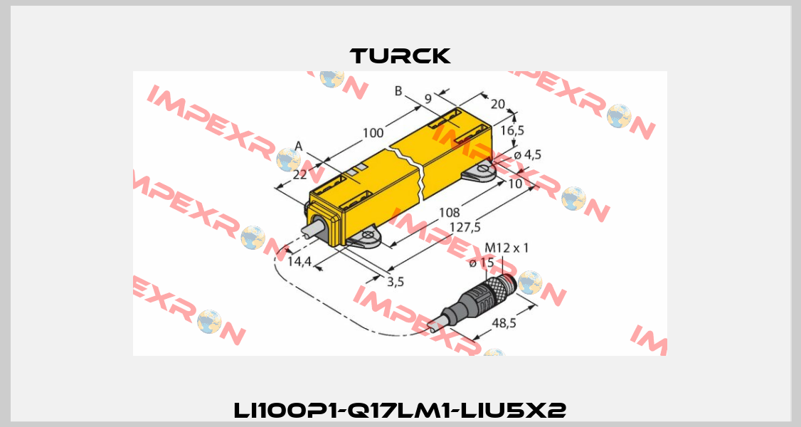 LI100P1-Q17LM1-LIU5X2 Turck