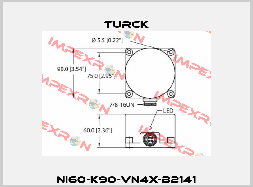 NI60-K90-VN4X-B2141 Turck