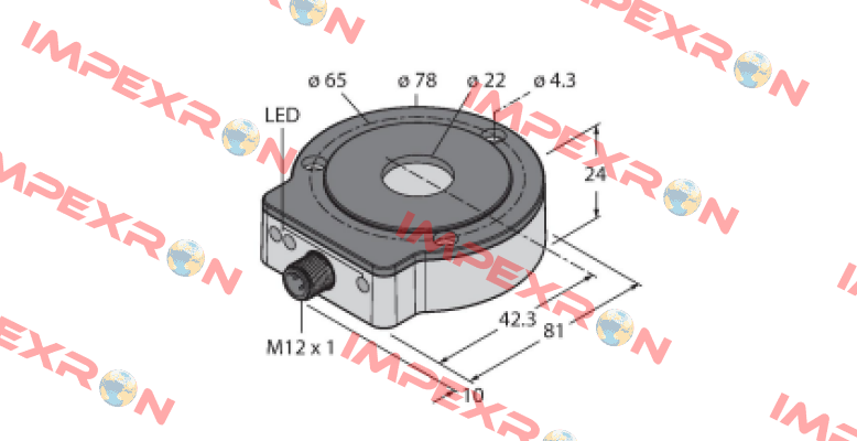 RI360P0-EQR24M0-HESGX25X3-H1181 Turck