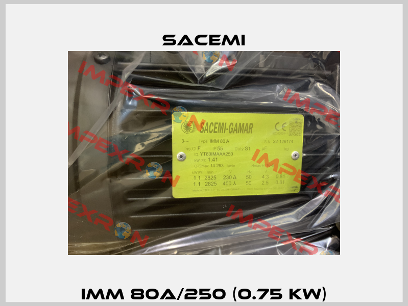 IMM 80A/250 (0.75 KW) Sacemi