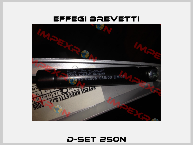 D-Set 250N Effegi Brevetti