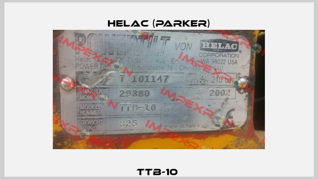TTB-10  Helac (Parker)
