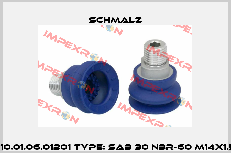 P/N: 10.01.06.01201 Type: SAB 30 NBR-60 M14x1.5-AG Schmalz