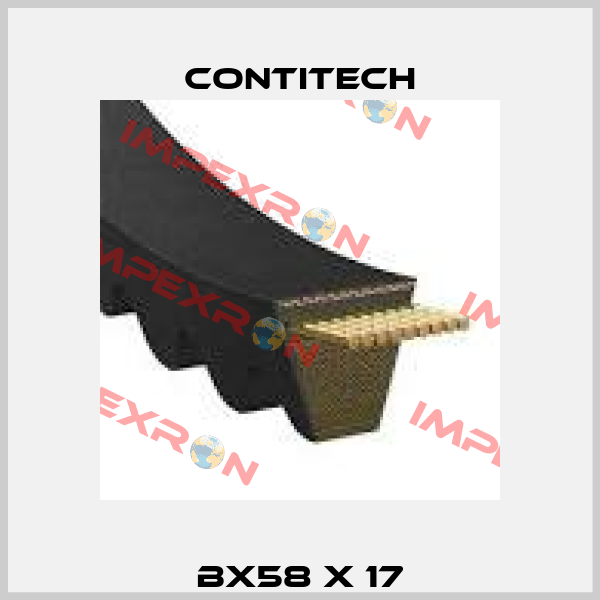 BX58 X 17 Contitech