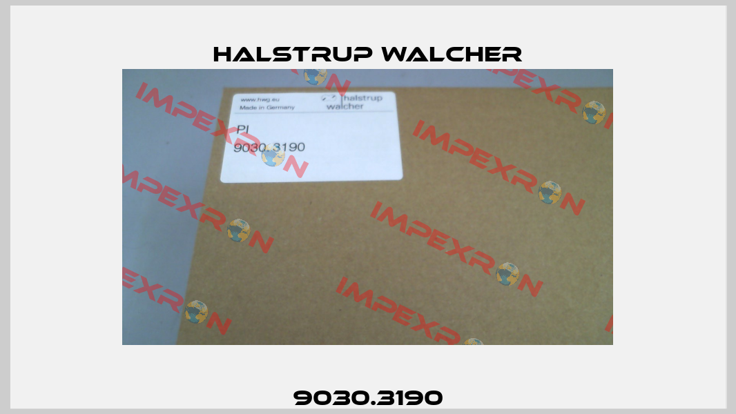 9030.3190 Halstrup Walcher