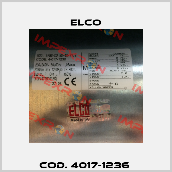 Cod. 4017-1236  Elco