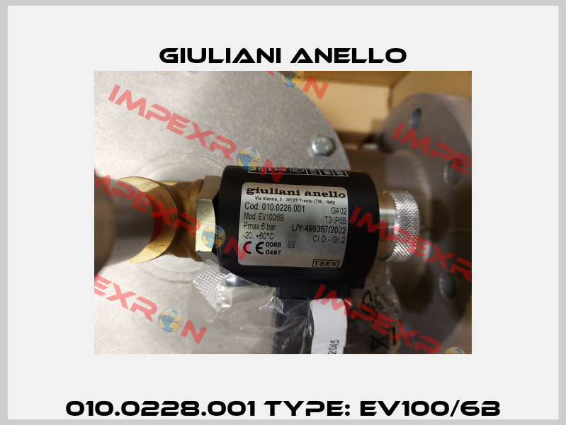 010.0228.001 Type: EV100/6B Giuliani Anello