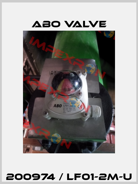 200974 / LF01-2M-U ABO Valve