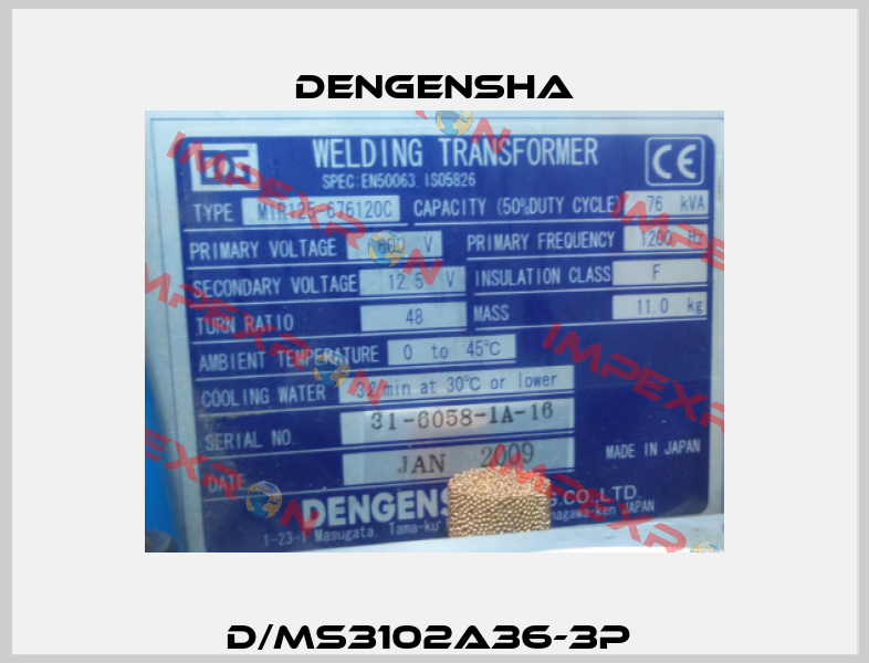 D/MS3102A36-3P  Dengensha