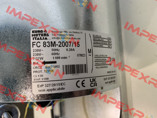 FC83M-2007/15 3075052 Euro Motors Italia