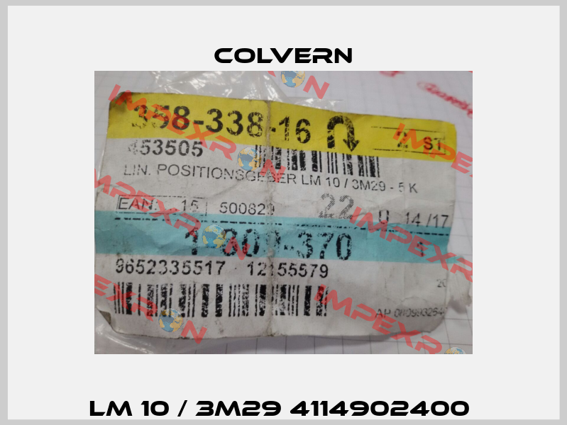 LM 10 / 3M29 4114902400  Colvern