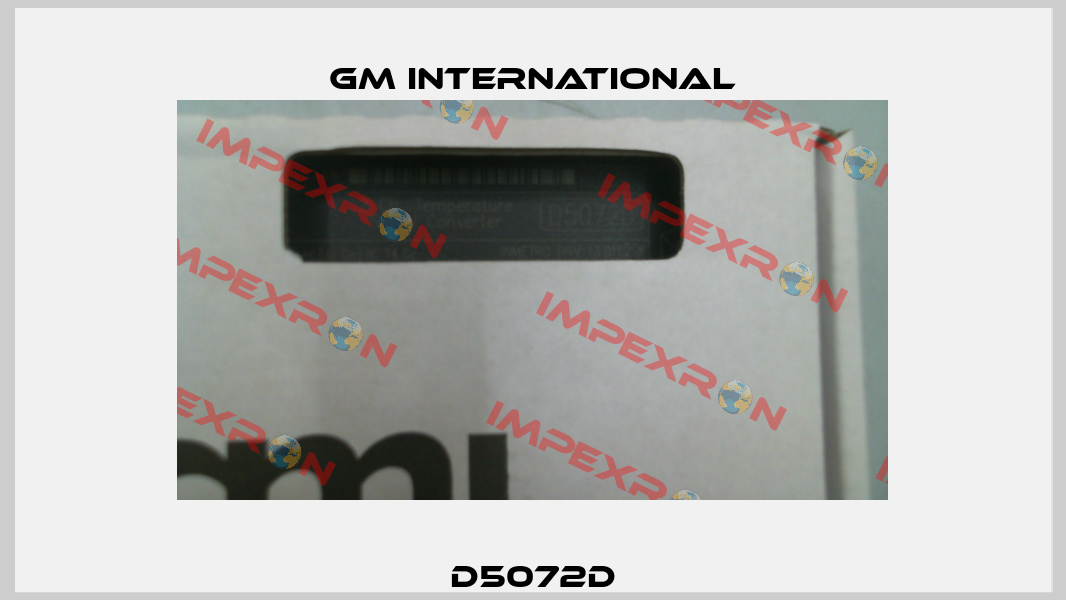 D5072D GM International