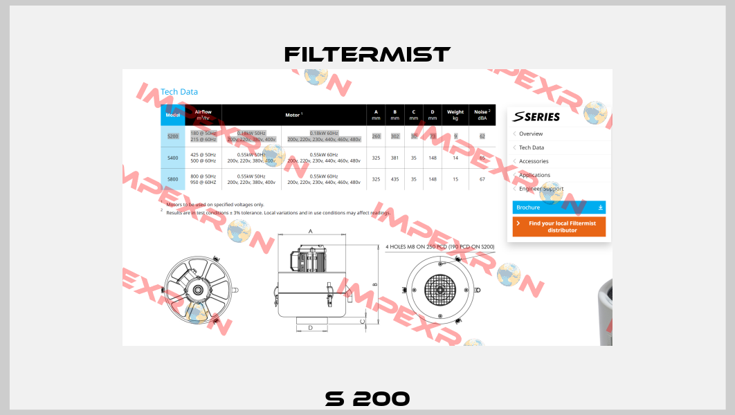 S 200 Filtermist