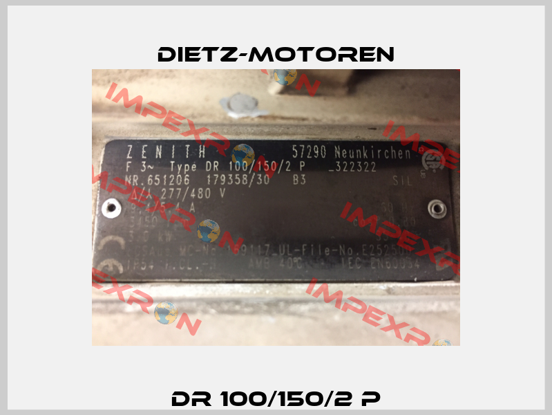 DR 100/150/2 P Dietz-Motoren