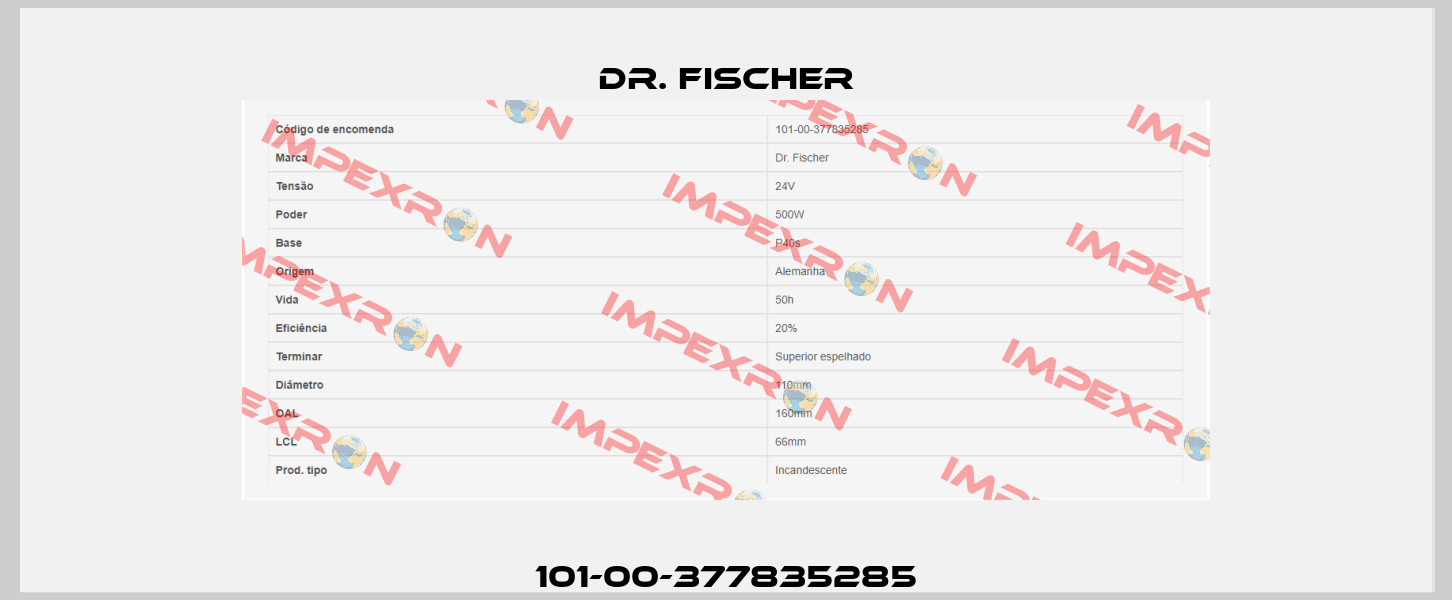 101-00-377835285 Dr. Fischer