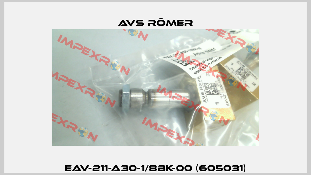 EAV-211-A30-1/8BK-00 (605031) Avs Römer
