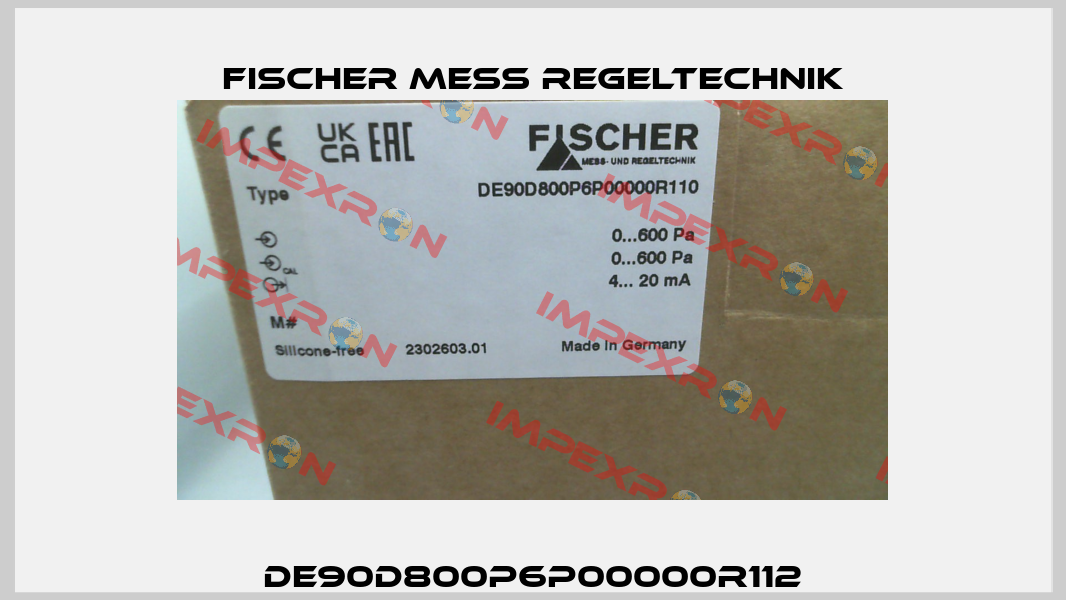 DE90D800P6P00000R112 Fischer Mess Regeltechnik