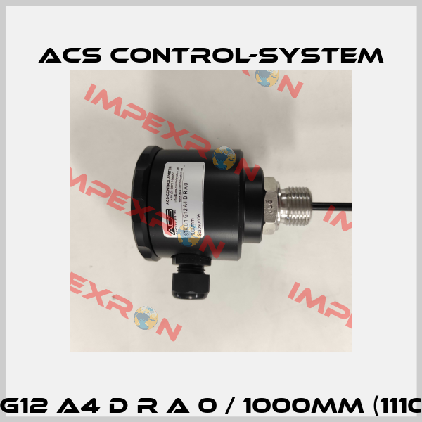 STK 0 1 G12 A4 D R A 0 / 1000mm (111000020) Acs Control-System