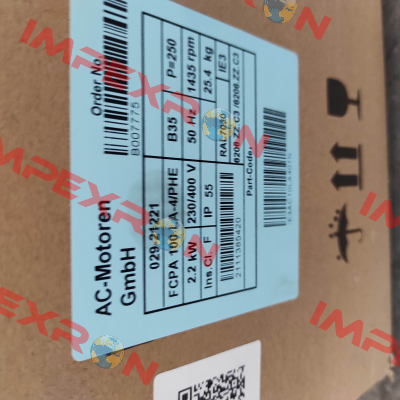 FCPA 100 LA-4/HE same as FCPA 100 LA 4/PHE AC Motoren