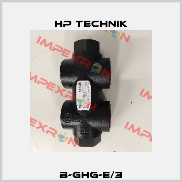 B-GHG-E/3 HP Technik