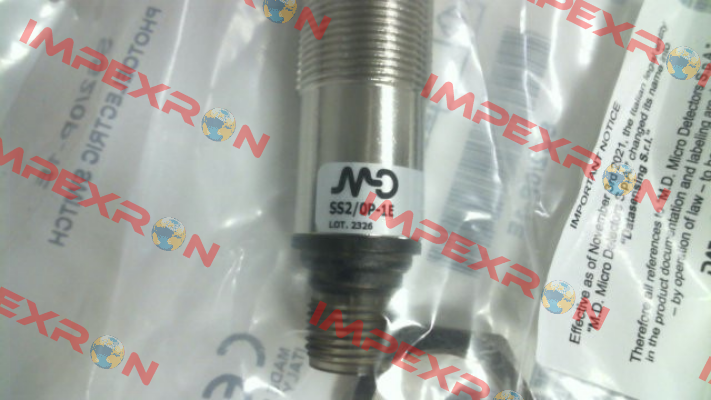 SS2/0P-1E Micro Detectors / Diell (now Datasensing)