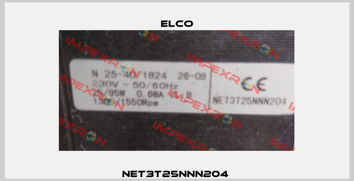 NET3T25NNN204  Elco