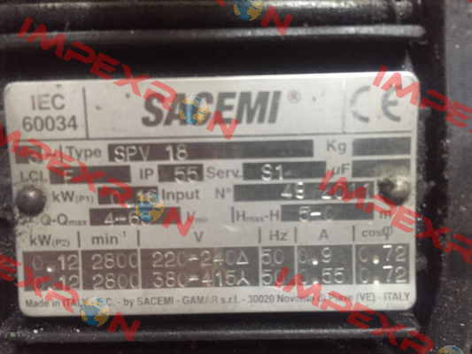 YT56SVBAA090  Sacemi