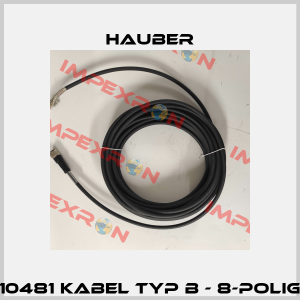 10481 Kabel Typ B - 8-polig HAUBER
