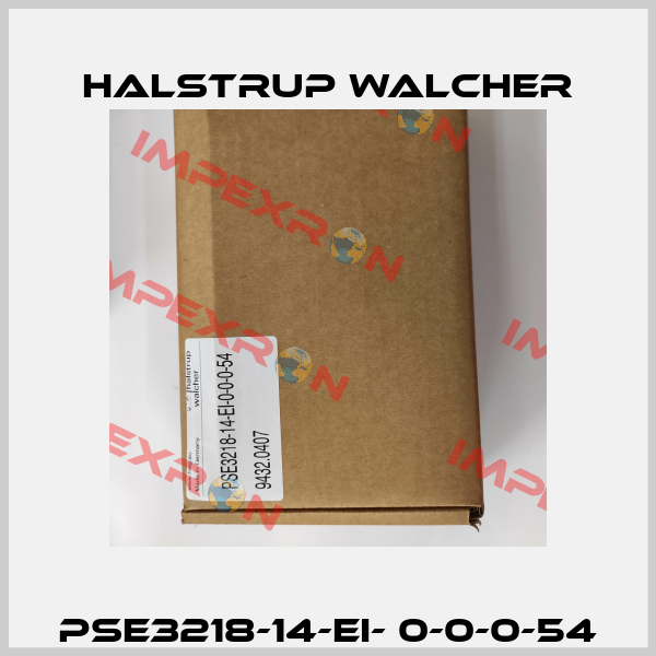 PSE3218-14-EI- 0-0-0-54 Halstrup Walcher