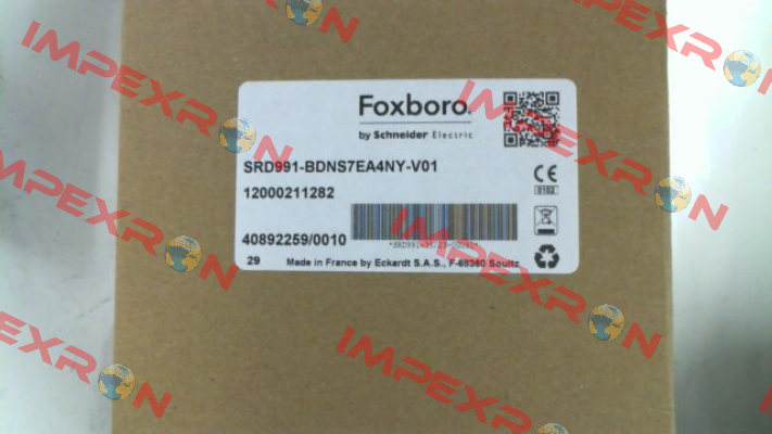 SRD991-BDNS7EA4NY-V01 Foxboro (by Schneider Electric)