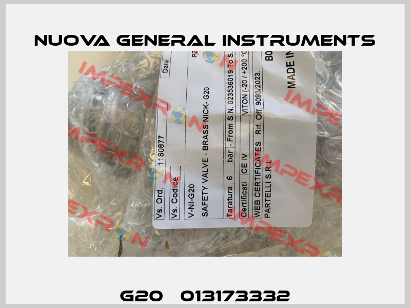 G20   013173332 Nuova General Instruments