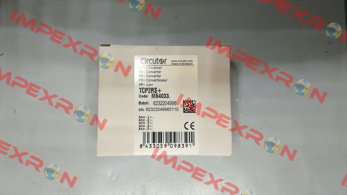 Nr. M54033 Type TCP2RS-TCP+ Circutor